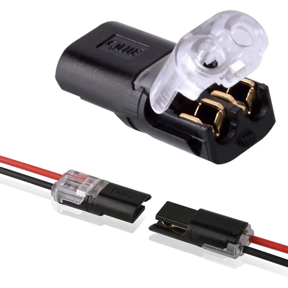 2Pin Fast Plug Wire Connector With Locking Buckle Waterproof Wire Connector Cable Crimp Terminals Electrical