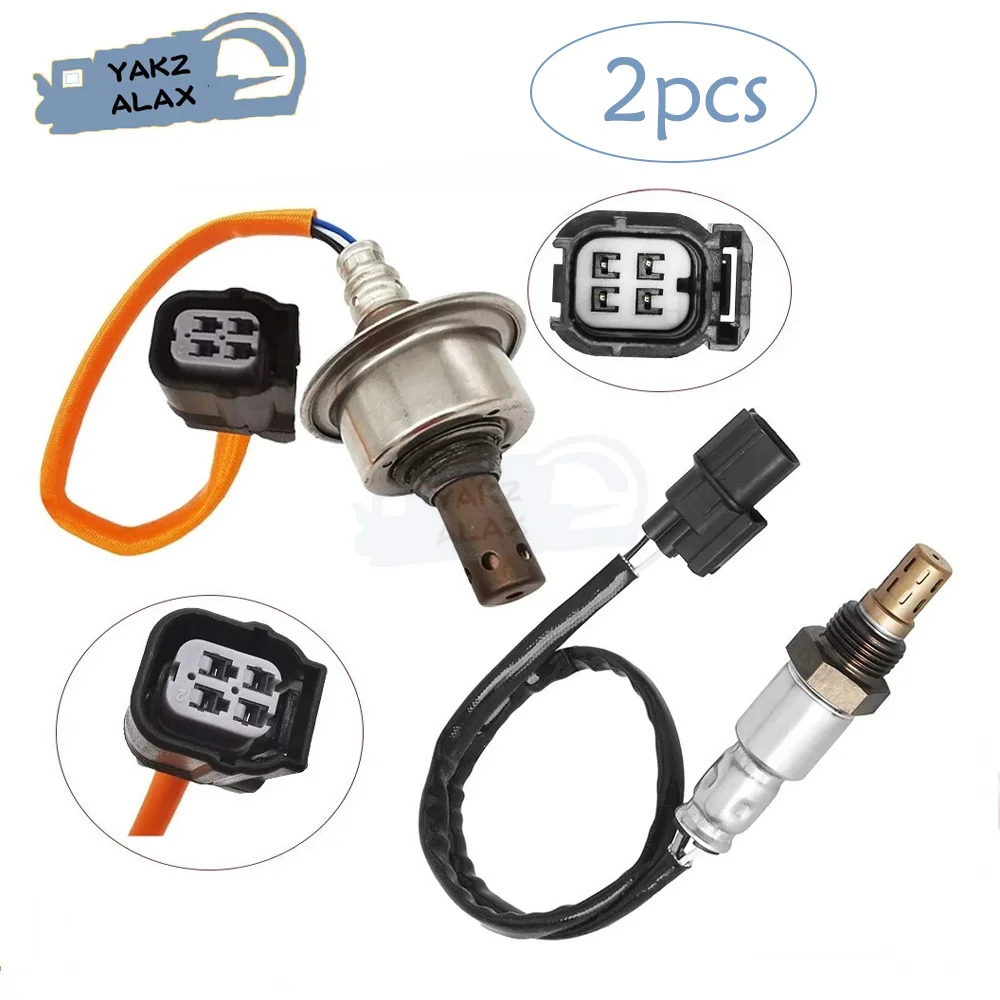 

2 шт. для Honda Civic 1.8L 2007 2008 2009 2010 2011 датчик кислорода Lambda O2 вверх и вниз 36531-RNA-A01 36532-RNA-A01