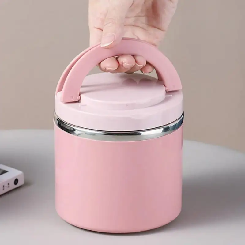 

Containers Insulated Stainless Steel Hot Food Jar 33.82 oz Leak Proof Keep Food Hot for Kids Adult Lunch Box School Camping Outd