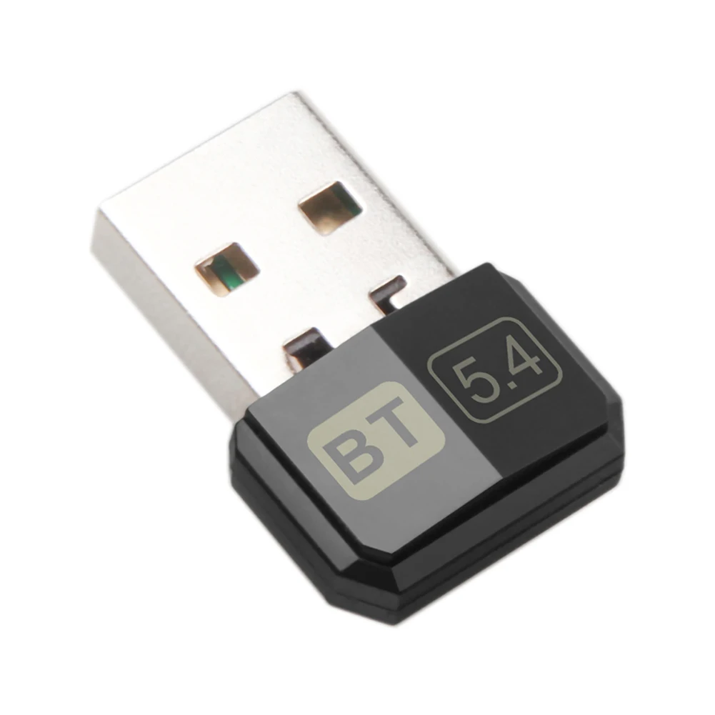 USB Bluetooth-Compatible 5.3 Adapter Bluetooth-Compatible Audio Adapter Driver-Free for PC Speaker Wireless Mouse Keyboard