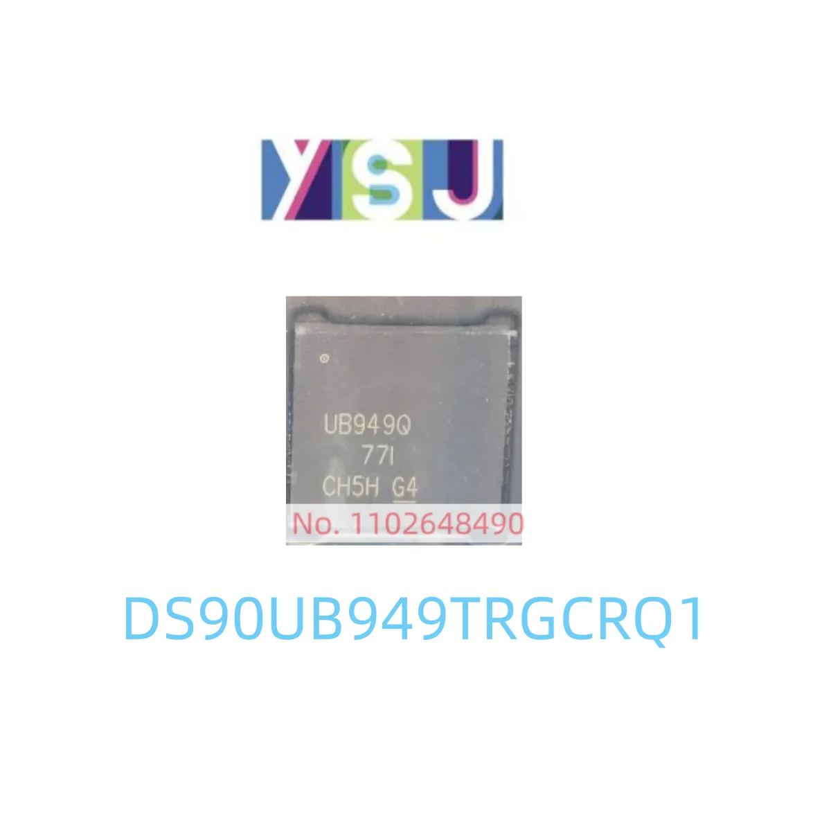 

DS90UB949TRGCRQ1 IC Brand New Microcontroller EncapsulationVQFN-64