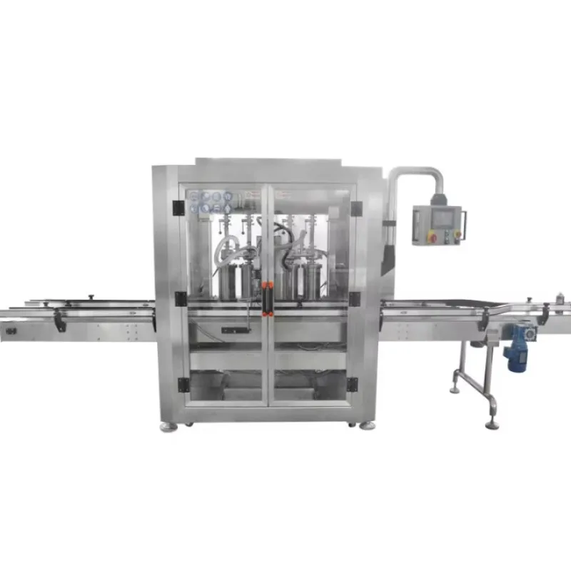 Full Automatic Electric Glass Bottle Washer Fluid Detergent Foaming Liquid Filling Machine High Speed Liquid Packaging Equipment