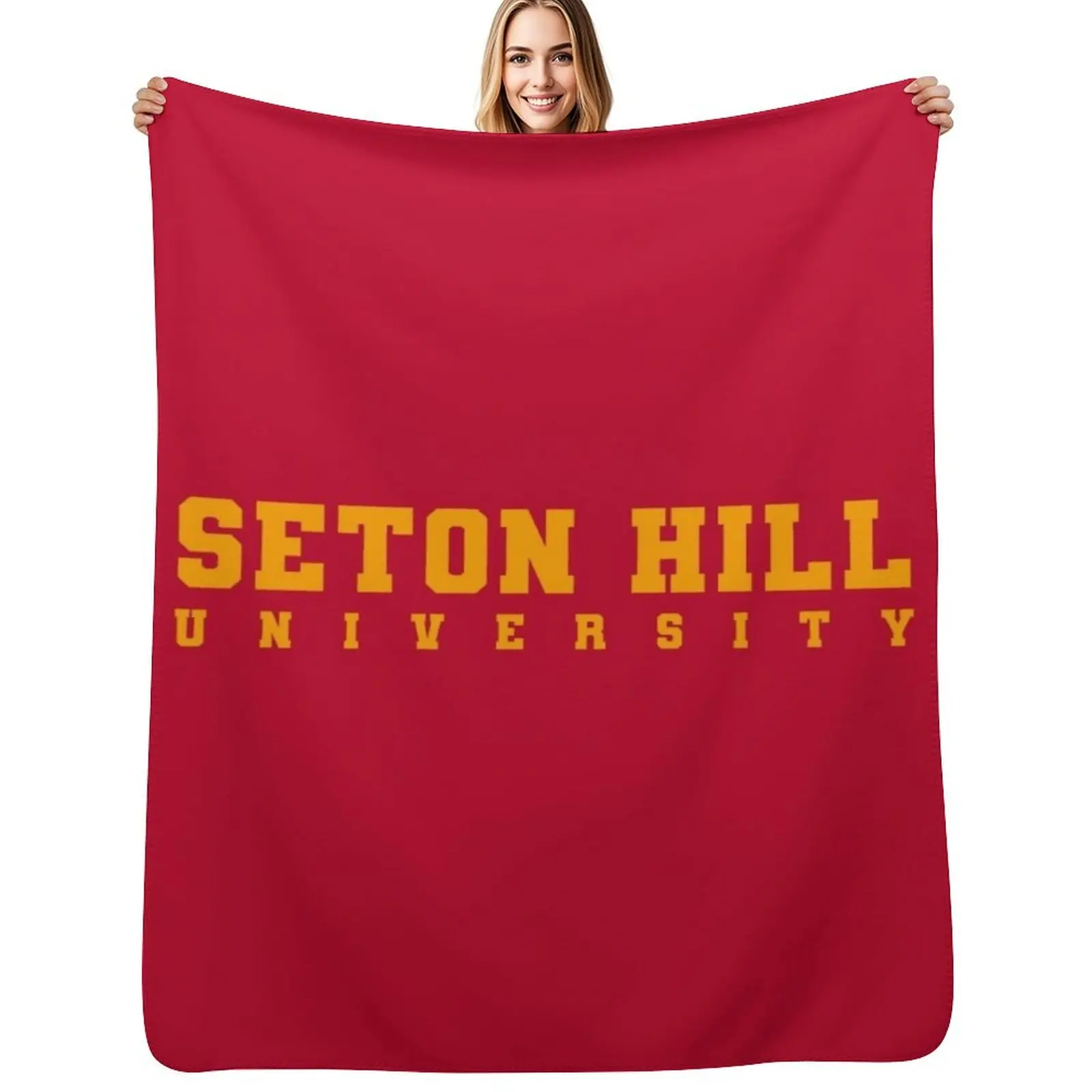 Seton hill university Throw Blanket Personalized Gift Nap manga warm winter Blankets For Baby Cute Blankets