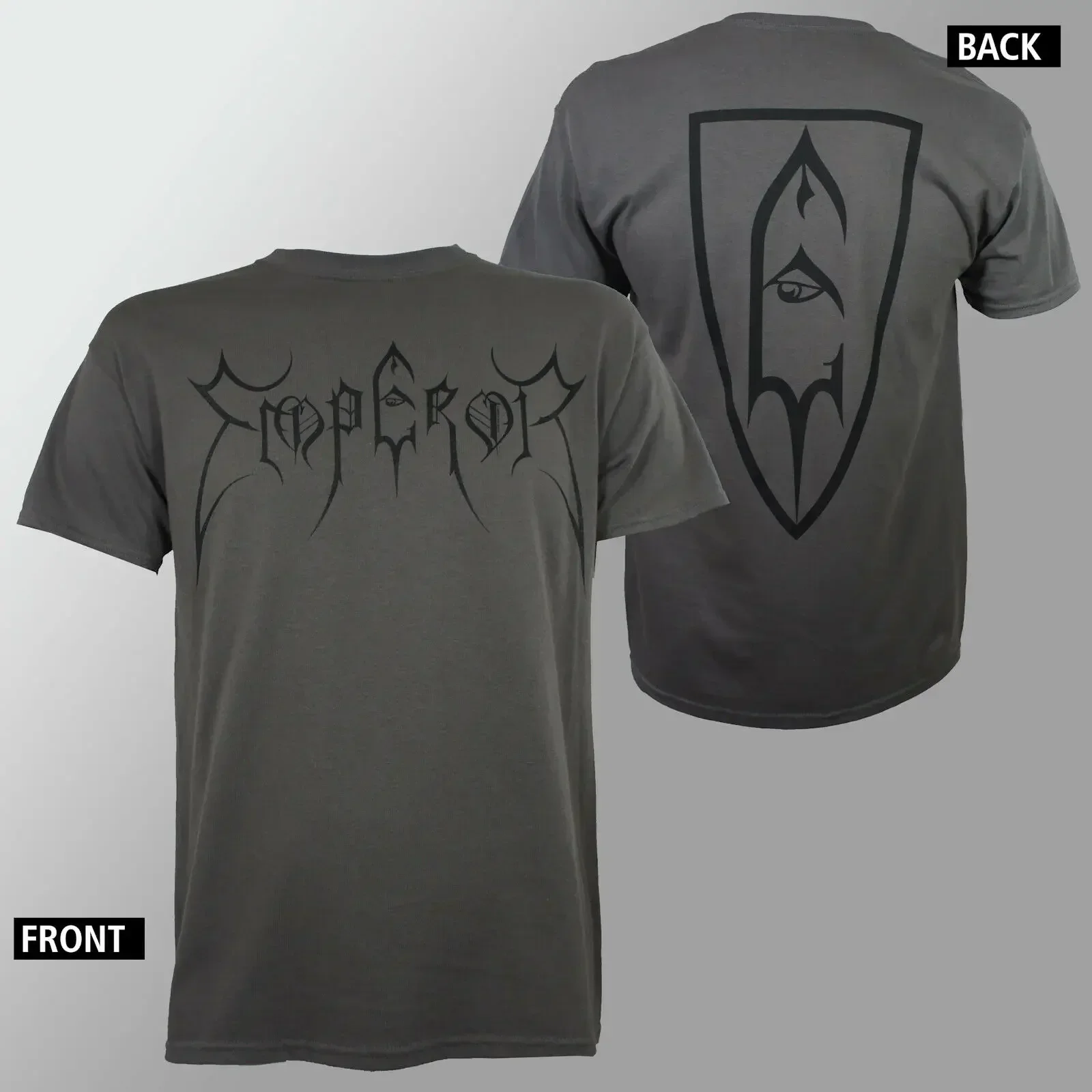 T-shirt authentique Emperor Band Classic Logo Shield Cover S NEUF