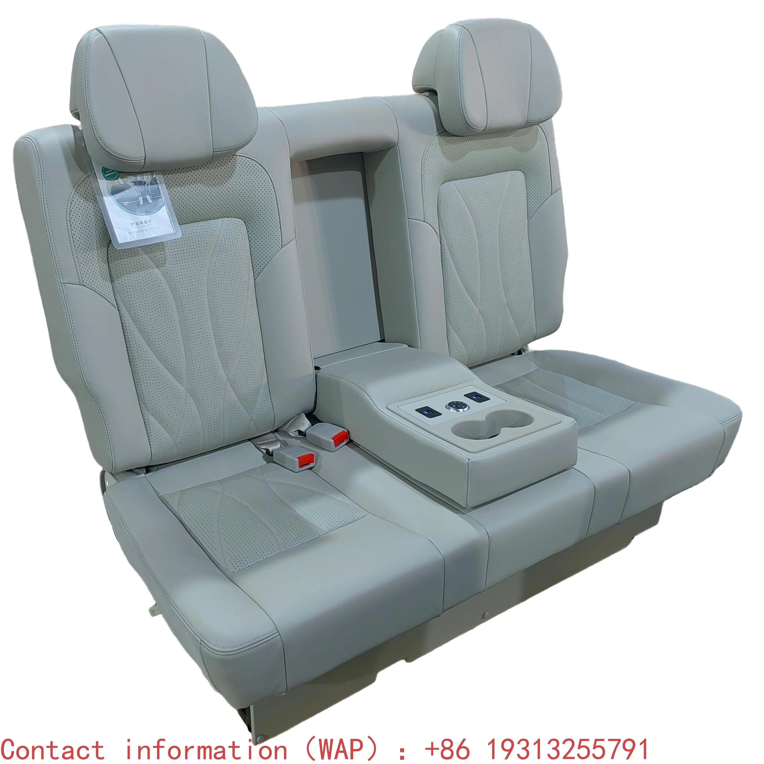 Custom Multi-Functional Luxurious Car Reclining Bench Seats Electric Modified Car Sofa Seat