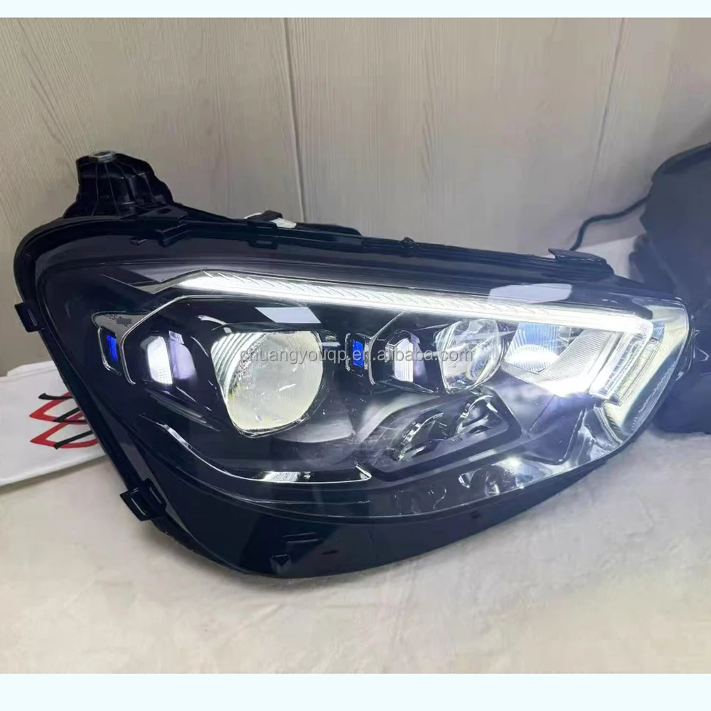 

For Mercedes-benz E-Class AMG W213 Original Headlight Lens 2021 2022 2023 E53 E63 Headlamp S213 A238 Coupe C238 Geometric Light