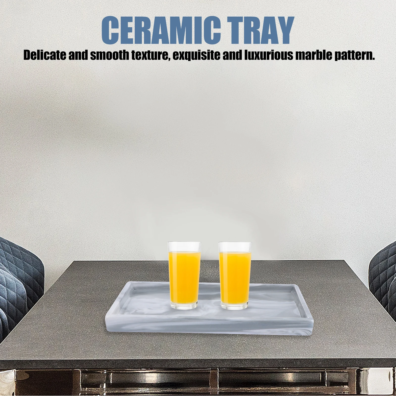 

1 шт. керамический сервировочный поднос, мраморная тарелка для хранения ювелирных изделий, термоморозостойкая тарелка в скандинавском стиле, керамический поднос