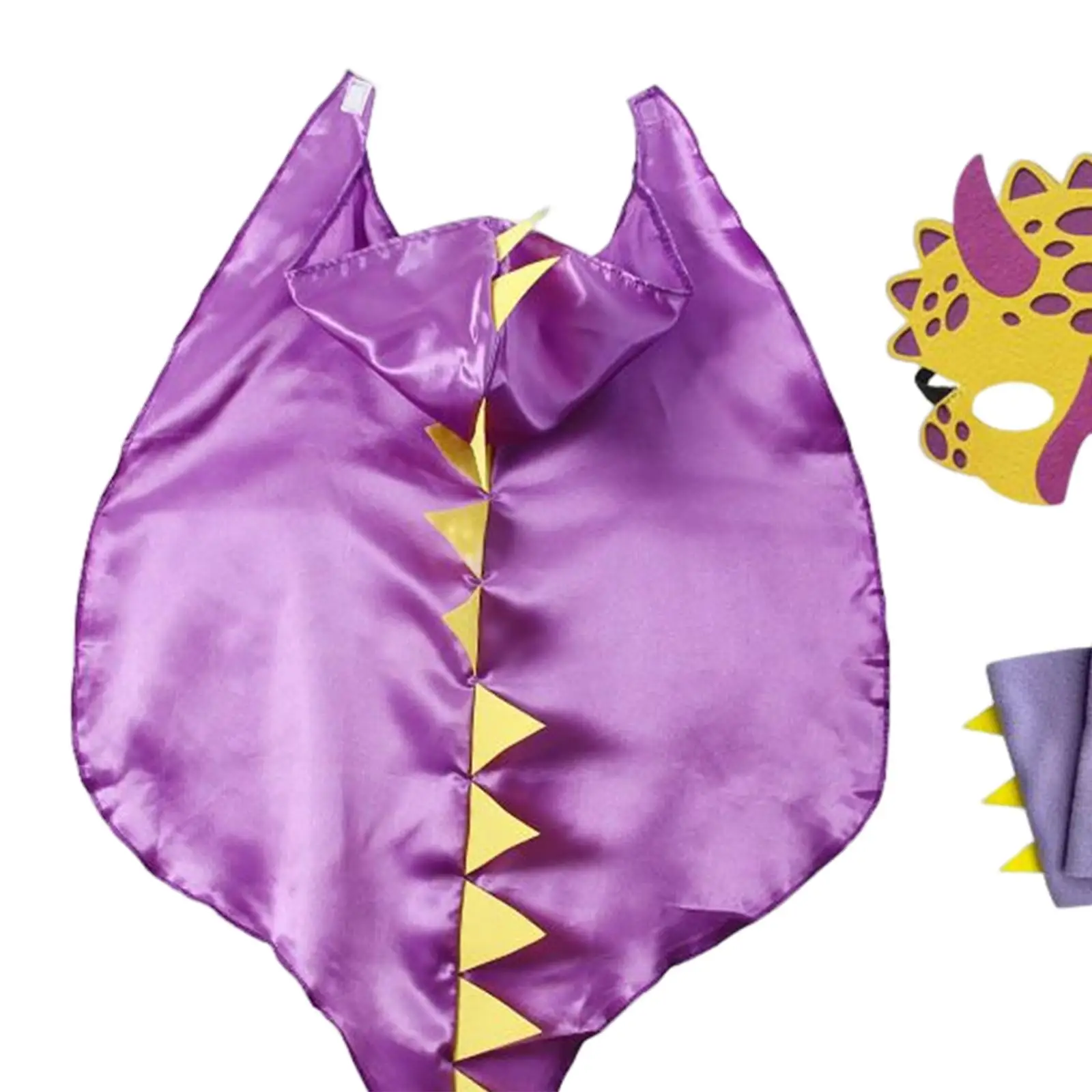 زي تنين الهالوين مع قناع لباد للنساء والرجال للحفلات التنكرية والكرنفال