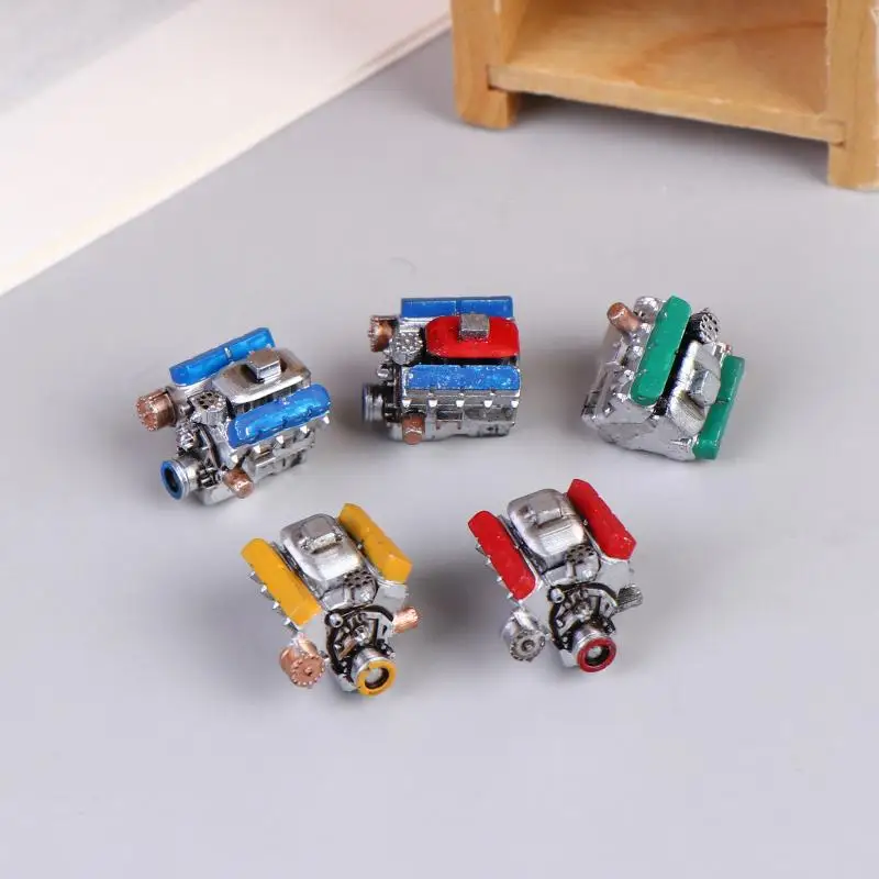 Miniatur-Motormodell: 1:64 Simulierte Sandtisch-Szene Ornament DIY Auto-Diorama Desktop-Dekoration