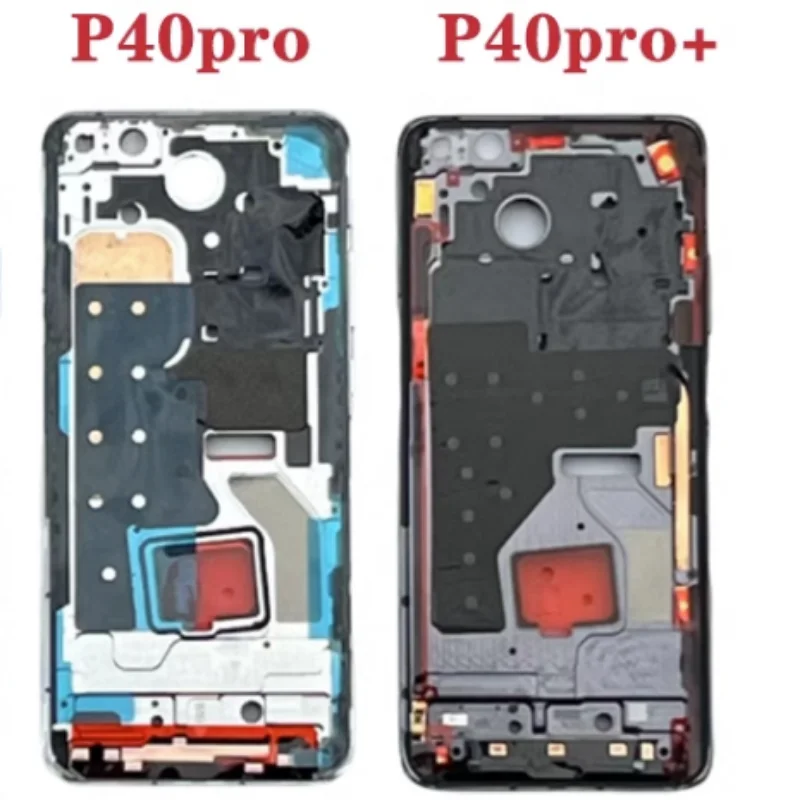 Original Middle Frame Repair For Huawei P40 Pro P40Pro+ Plus Bezel Housing Chassis Shell LCD Display Plate Holder Replacement