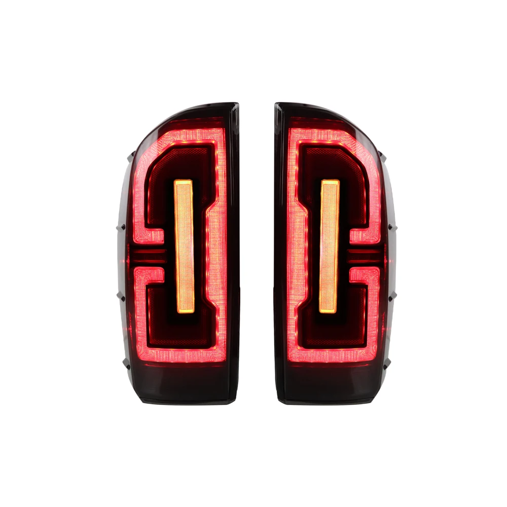 Suitable for Toyota Tacoma 2016-2018 LED Car Tail Light Assembly Upgrade, Featuring Dynamic Turn Signal Effects, Automotive Tool