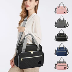 Large Capacity Diaper Bag, Multifunctional Baby Essential Organiser Case Portable Shoulder Bag for Stylish Moms