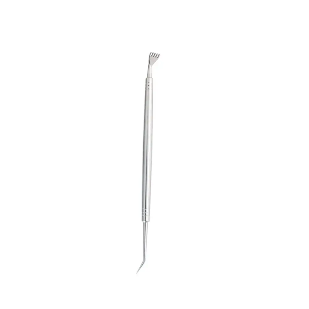Outils de rehaussement des cils antidérapants, double face, en acier inoxydable, bâtonnet de permanente pour cils, baguette pour cils, outil de maquillage pour les yeux 1