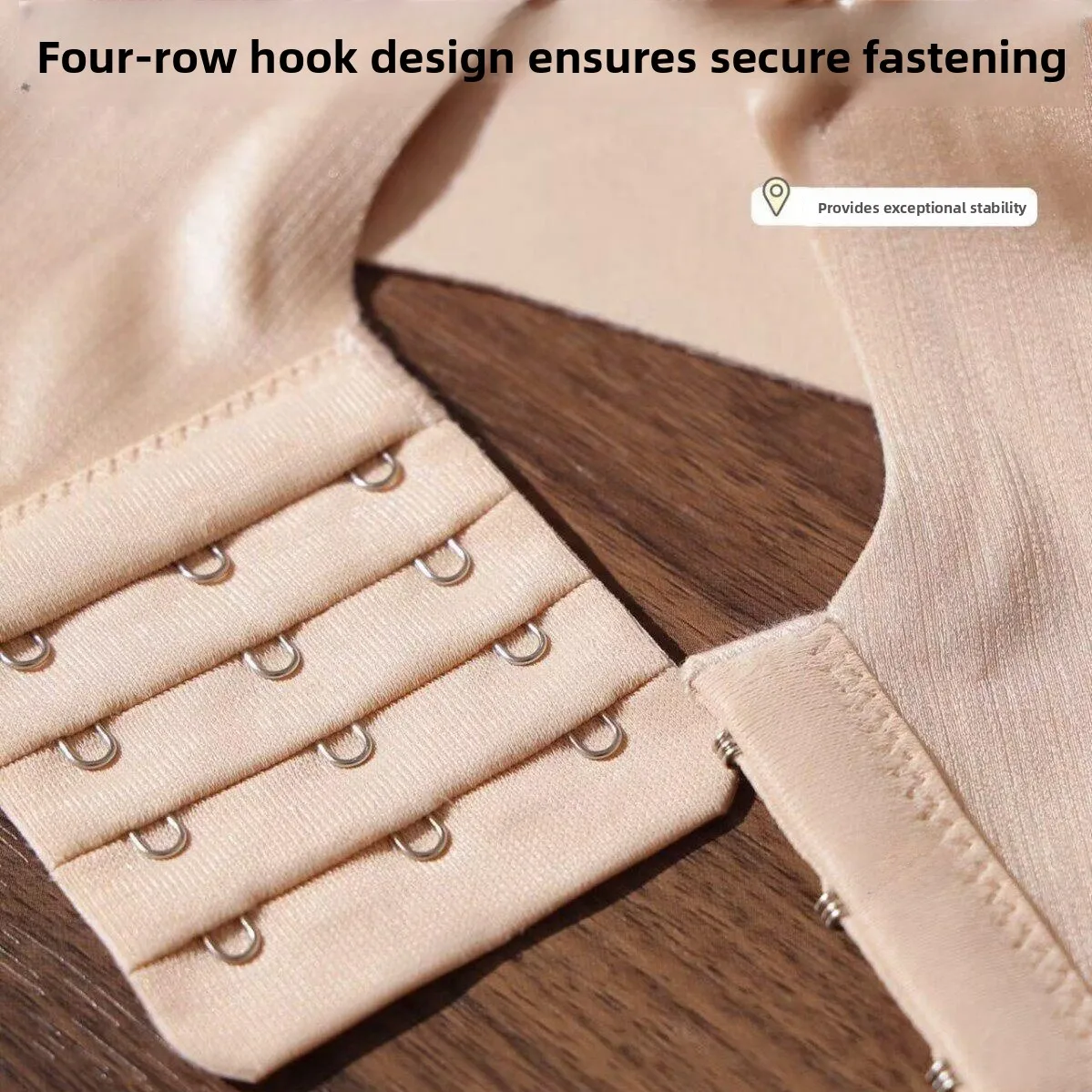 Extended Three-Row Bra Clips Four-Row Extendable Underwear Buckles Women's Chest Connector Adjustment Back Clips Two-Row