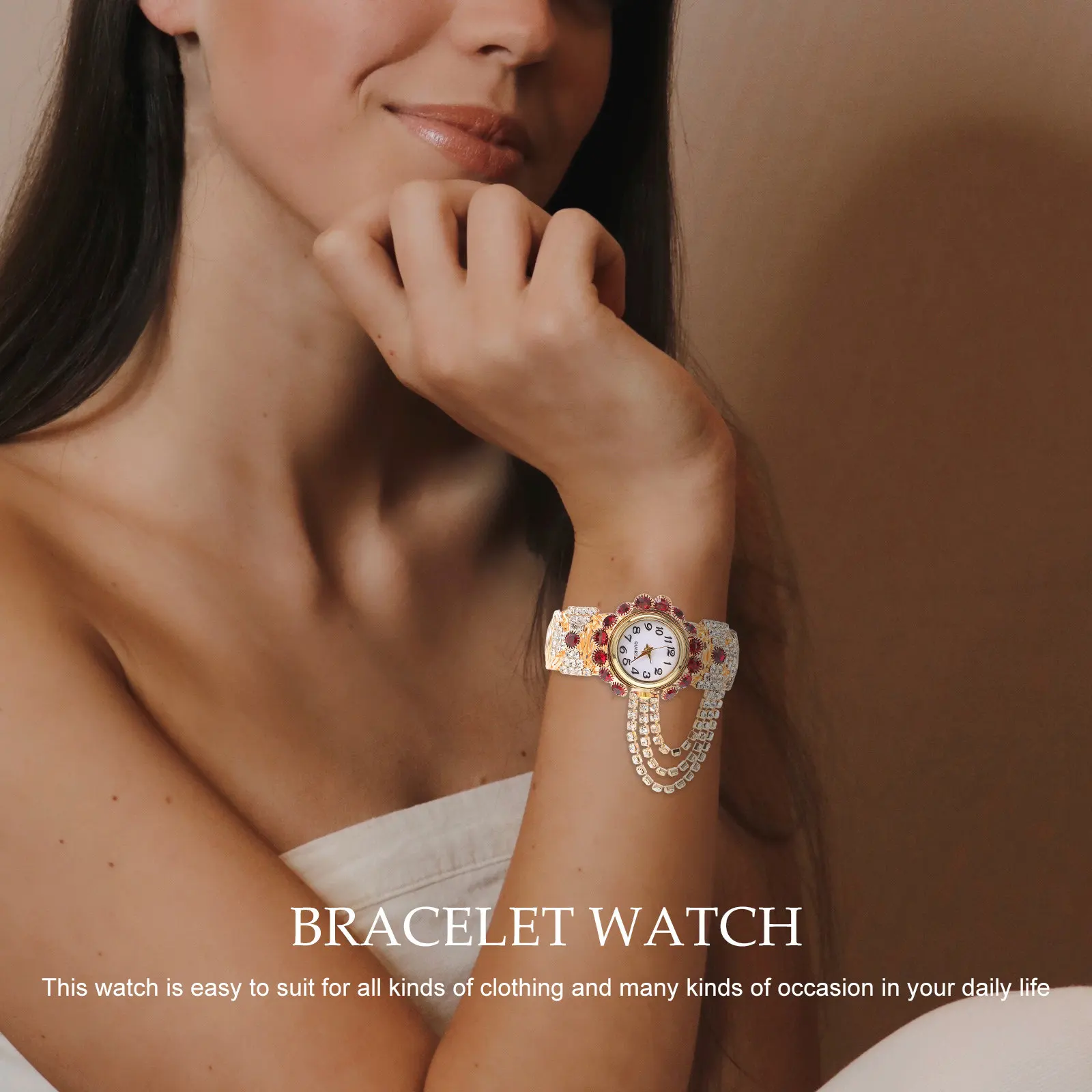 

Изысканные женские наручные часы: классический дизайн, безупречное исполнение, модный аксессуар, идеальный подарок для неё, для повседневной носки