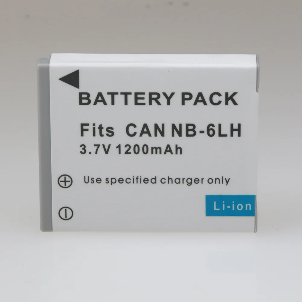 Camera Battery NB 6L NB6L NB-6L for Canon Power-shot IXUS 310 SX240 SX275 SX280 SX510 SX500 HS 95 D10 D20 D30 1200mAh Batteries