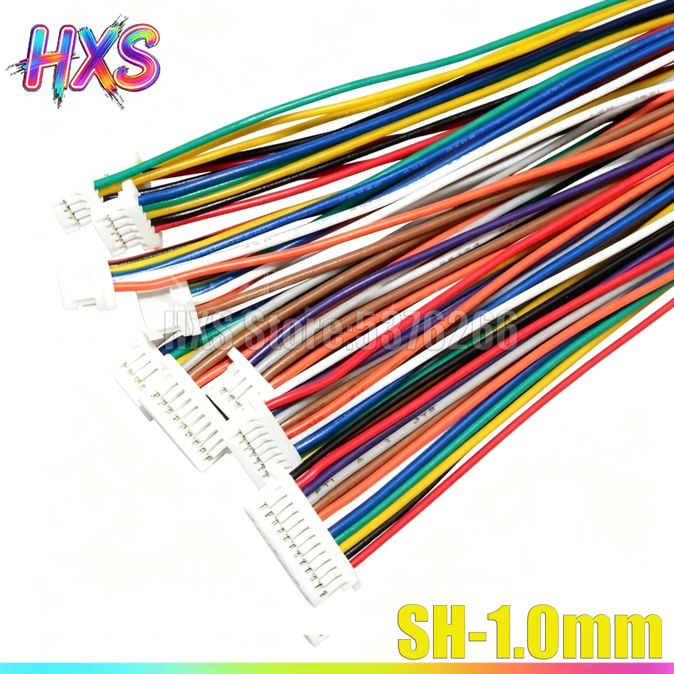 10 sztuk 1.0 1.25 1.5 2.0 2.54 SH/JST/ZH/PH/XH 1.0MM 1.25MM 1.5MM 2.0MM 2.54MM żeńskie złącze wtykowe z drutu 2/3/4/5/6/7/8/10Pin