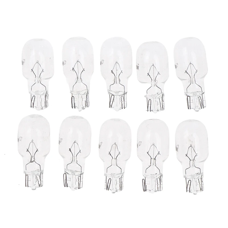 10 Pieces T15 12V 16W Car Side Light Interior Light Clearance Light Instrument Lights Bulbs DIY Lighting Accessories