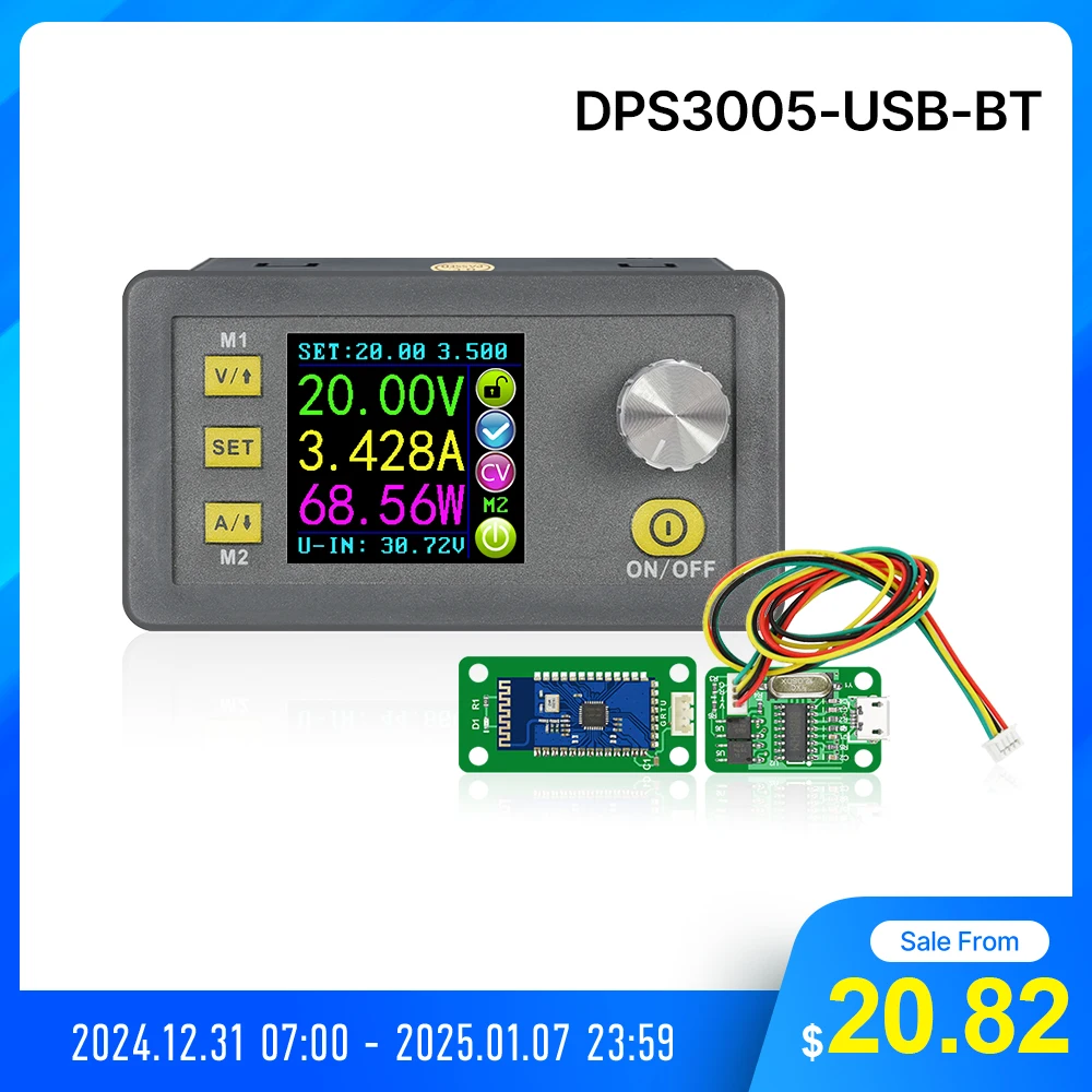 RD DPS3005 Communication Constant Voltage current Step-down Power Supply module DC to DC converter LCD voltmeter 30V 5A