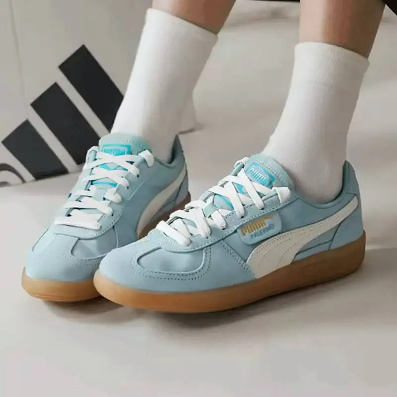 Hot PUMA Unisex Palermo Low-Top Breathable Retro Casual Sneakers 399341-02