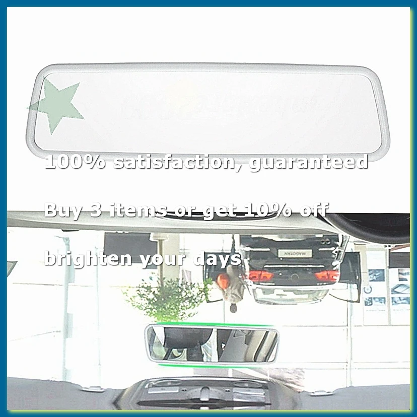 New Gray Interior Rear View Mirror for Campmob Golf Mk4 Fabia Seat 3B0857511C 3B0857511G