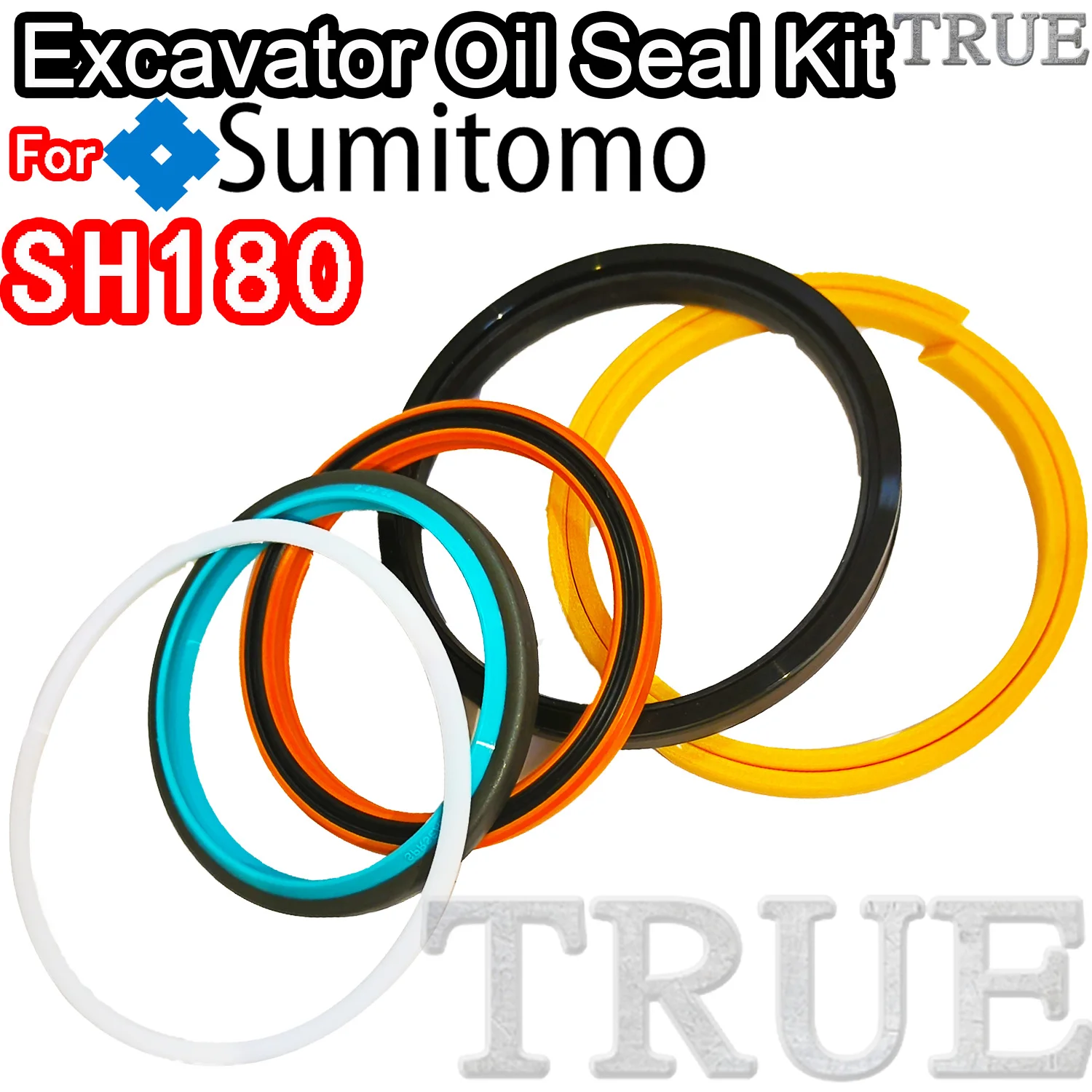 For SH180 Sumitomo Oil Seal Excavator Repair Kit Nitrile NBR Nok Washer Skf Service Orginal Quality Track Spovel Hammer Tool