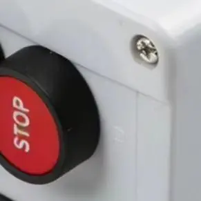 Stop Button Box 22mm IP65 Waterproof Control Station 1NO 1NC Push Button Switch For Industrial Machine Automation Equipment