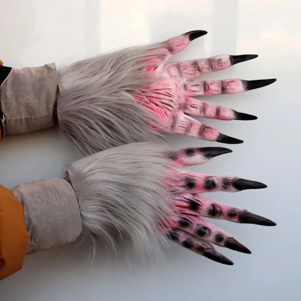 acessorios-de-fantasia-luvas-assustadoras-de-halloween-maos-de-lobisomem-realistas-e-flexiveis-luvas-texturizadas-e-duraveis-para-cosplay-em-festivais