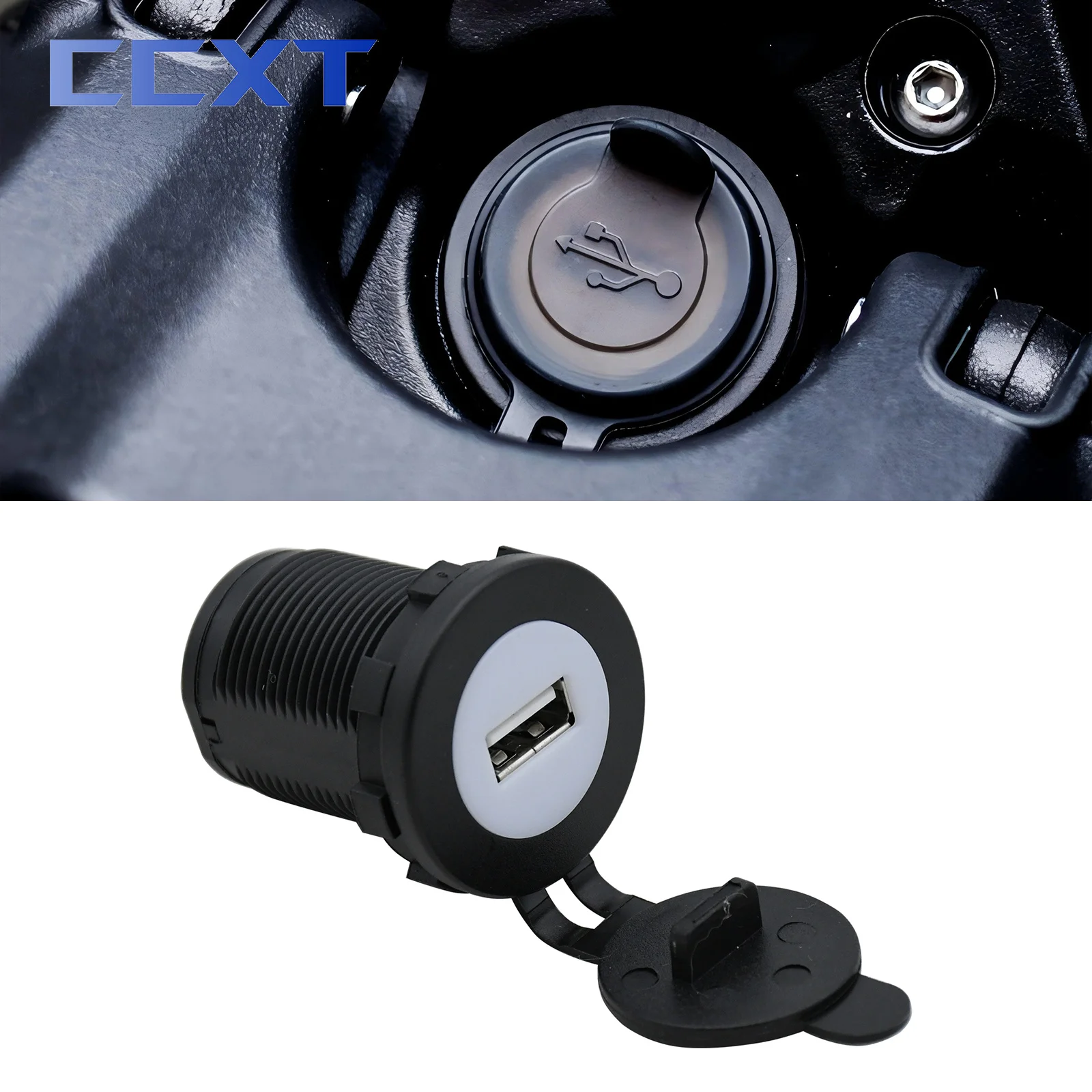 

Electric Motorcycle ABS Plastic USB Interface 5V 2.4A For Sur Ron Sur-Ron Surron Light Bee S & Light Bee X Dirt Bike Universal