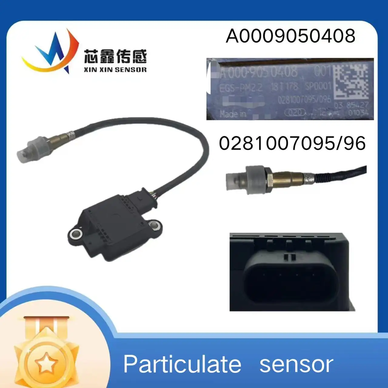 

A0009050408 0281007095/096NEW Soot Particulate Matter PM Sensor For MERCEDES-BENZ GL X166 350CDI