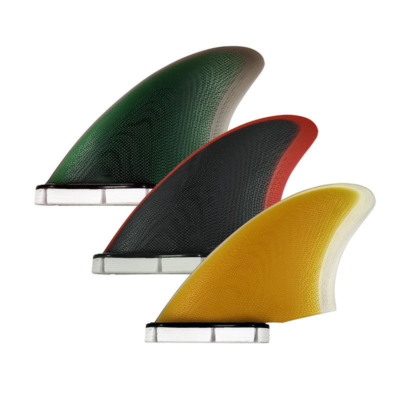 UPSURF FCS II Keel Surfboard Fins Twin Set Fiberglass Twin Tabs K2 Side Fins Thruster Quilhas Surf Fins For Funboard Fishing