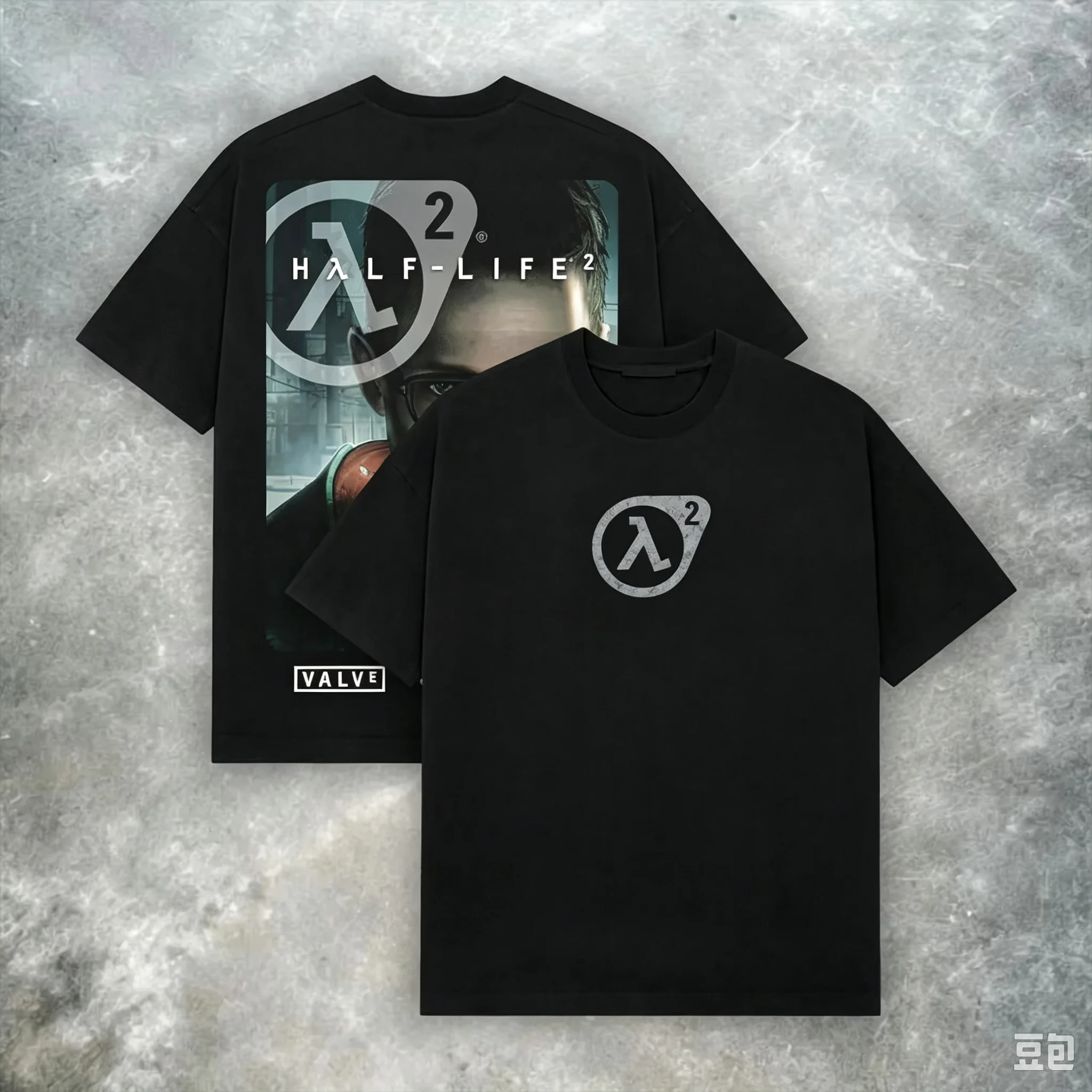 Half-Life Opposing Force Herren Damen T-Shirt, Gaming Kurzarm O-Ausschnitt Casual Tee für Gaming-Fans, Vintage Streetwear Männer-Oberteil – Detail 3