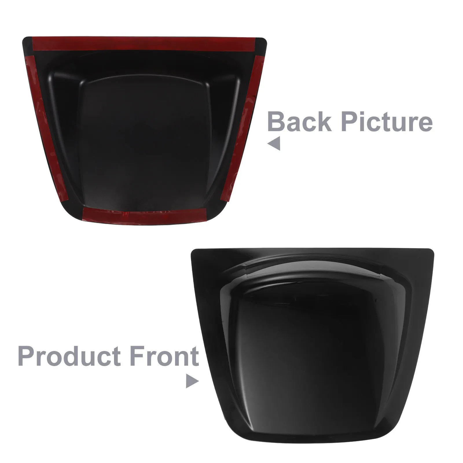 Front Radar Sensor Protector Cover for Car Grille Automotive Radar Trim Cap Weatherproof Scratch Impact Resistant Vehicle Sensor