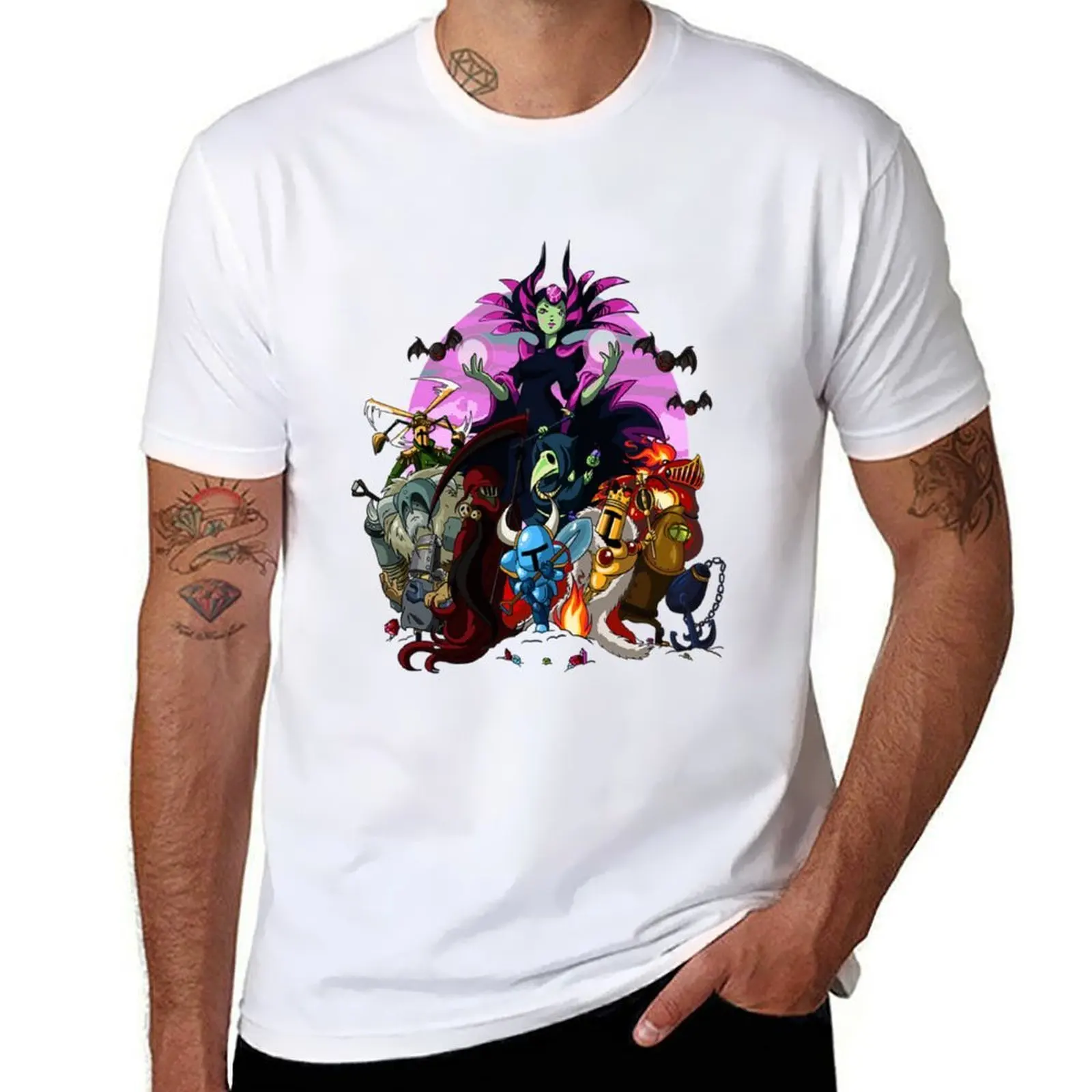 

Shovel Knight T-Shirt man t shirt cotton high quality man t shirts high quality luxury brand T-Shirt