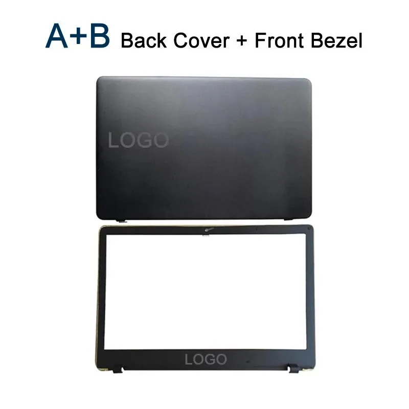 Imagem -03 - Lcd Tampa Traseira para Laptops de Computador Acessórios para Cases Moldura Frontal Dobradiça Fundo Samsung Np300e5k Np300e5m Np3500em Np300e5l