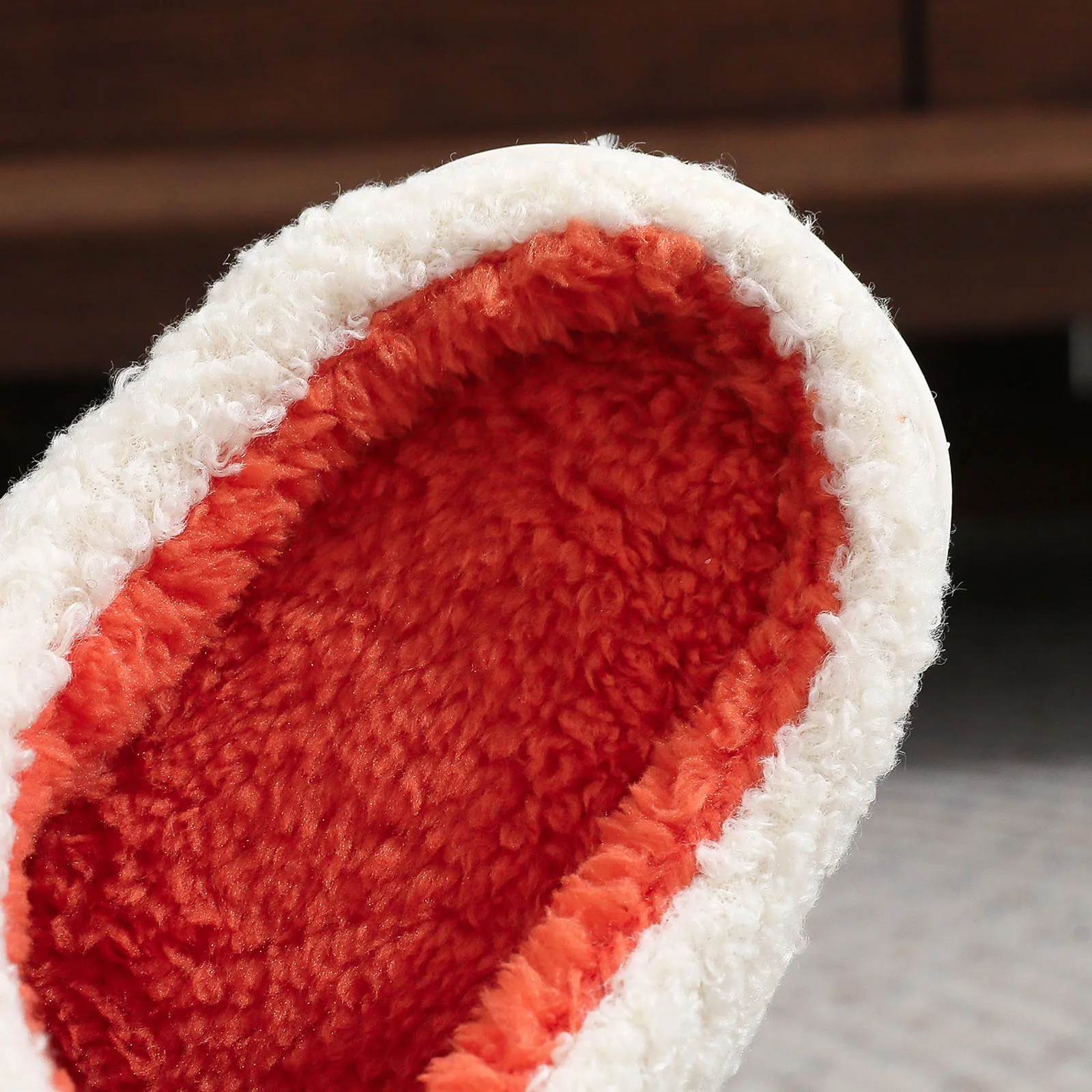 شباشب قطيفة بطابع الهالوين مع شباشب قطنية مطرزة بالكلاب واليقطين، أحذية منزلية مريحة ومغلقة عند الأصابع مفتوحة #3