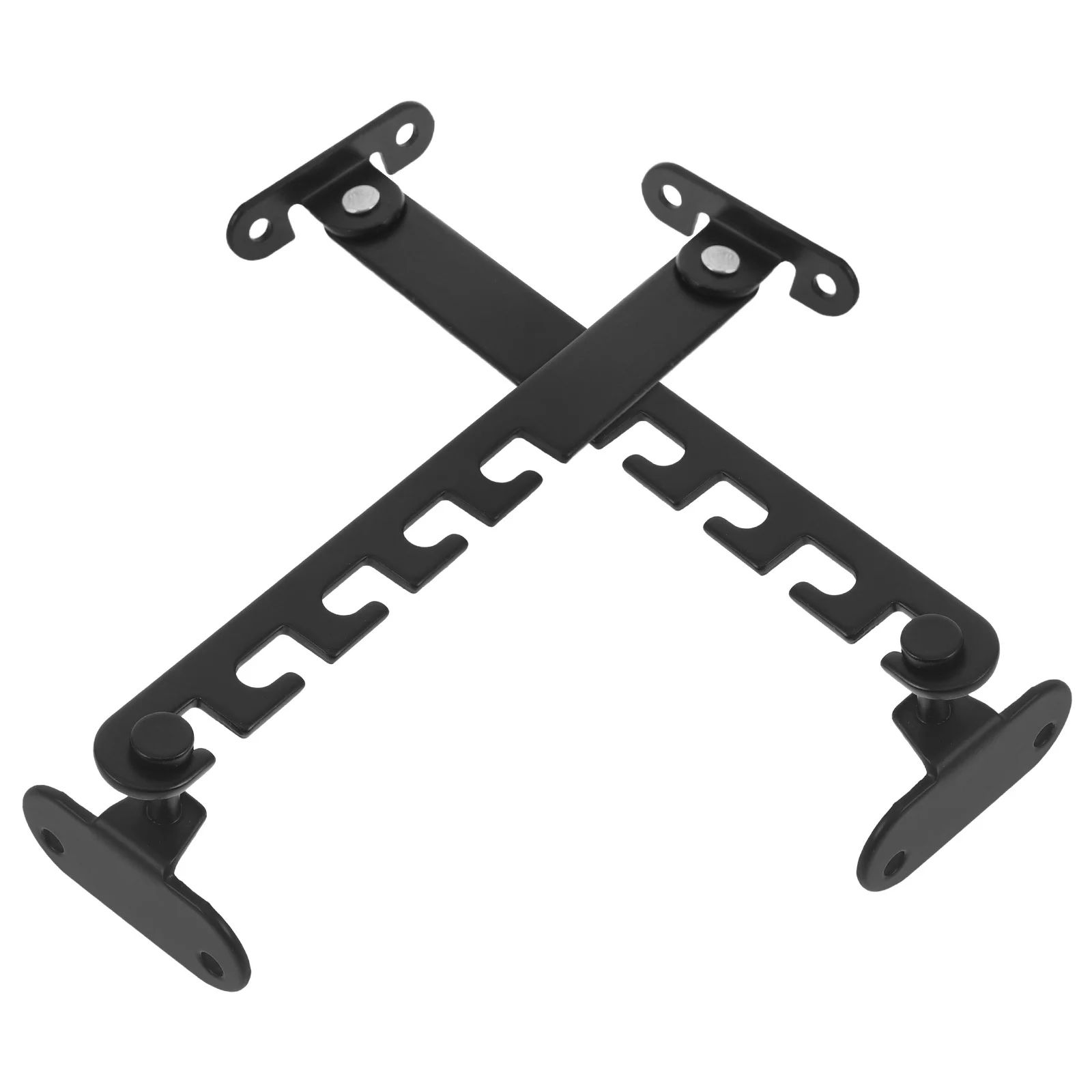 

2Pcs 5-Level Adjustable Window Security Lock Sleek Black Finish Child Safety Sliding Glass Window Track Lock Baby Door Stopper