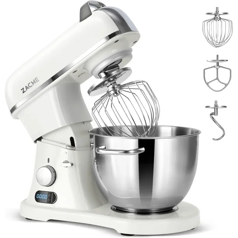 8.4QT Commercial Stand Mixer 800W with Aluminum Die Casting Meets the Standard of NSF/ANSI 8-2023 Mixers Kitchen Electric