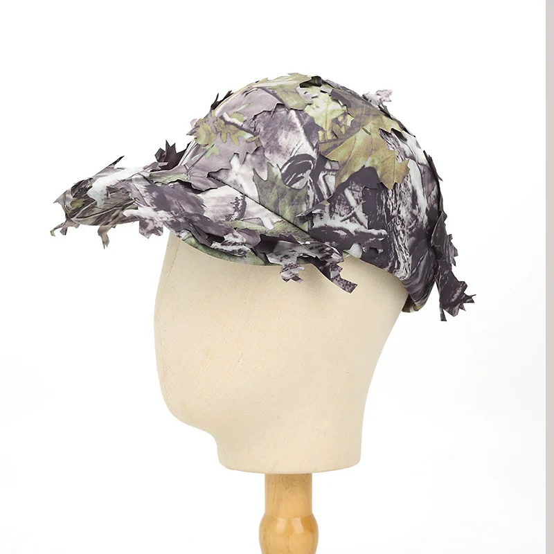 Baseball Cap, Field Training, Biomimetic Camouflage, Duckbill Cap, Jungle Camouflage, Curved Eave, Soft Top, Sunshade Hat