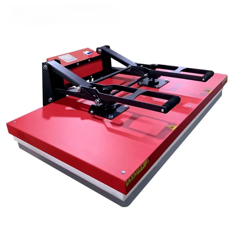 Big 60*80cm T-shirt Manual Printing Press Heat Transfer Heat Press Machines for T-shirt Clothes