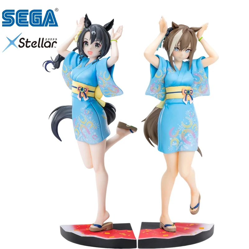 

SEGA XStellar Pretty Derby Satono Crown 22CM Cheval Grand 21CM PVC Anime Action Figures Model Collection Toy