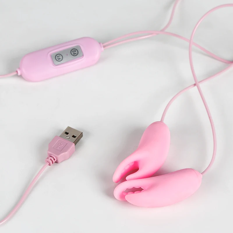 10 Frequency Nipple Clamps Clitoral Sex Toys for Women Couple Breast Massage Clip Nipple Vibrator Nipple Clitoral Stimulation view 6