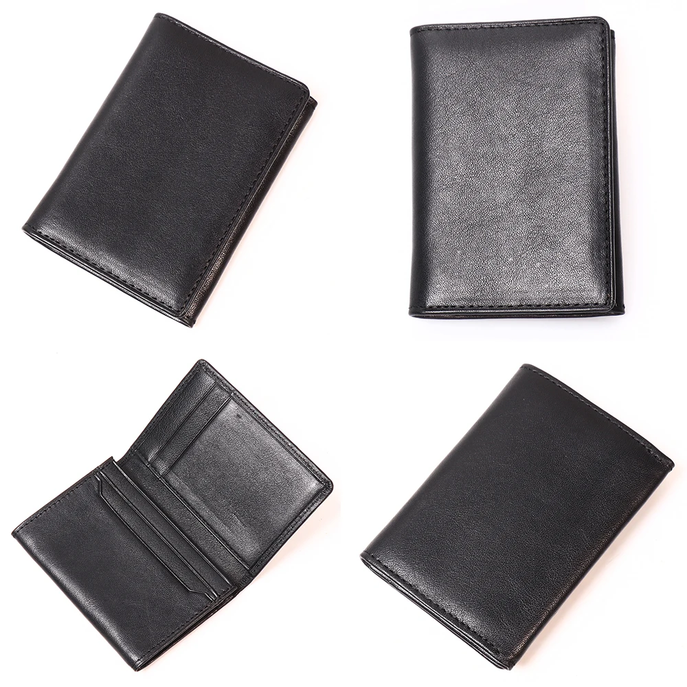 Vintage Leder-Kartenetui – Schlankes, minimalistisches Multi-Karten-Portemonnaie für Herren & Damen, für den Alltag und Pendeln, Sommer-Bestseller – Detail 5