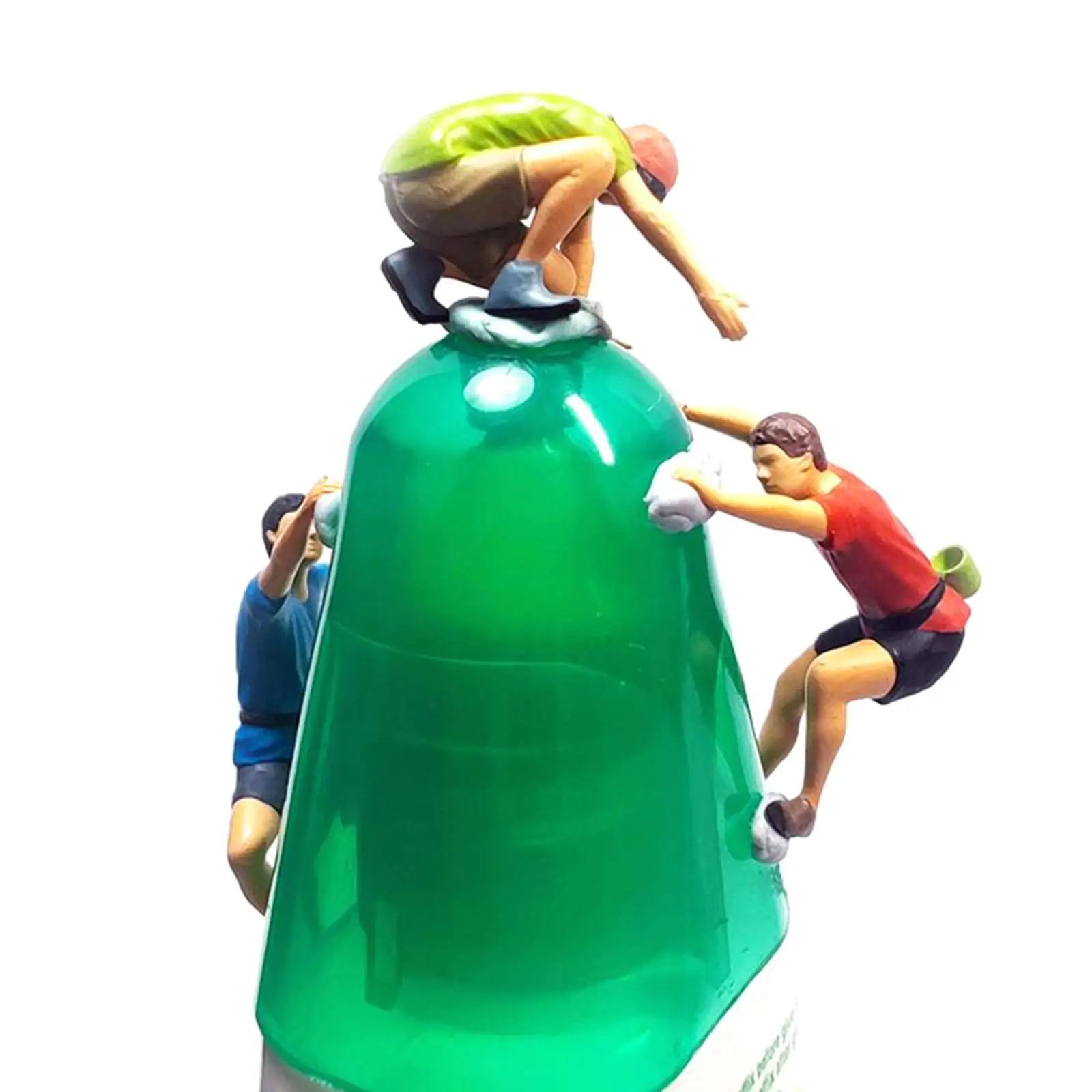

Miniature 1 64 Rock Climbing Figure Resin Collectible Model Kits Plastic for Diorama Landscape Scene Building