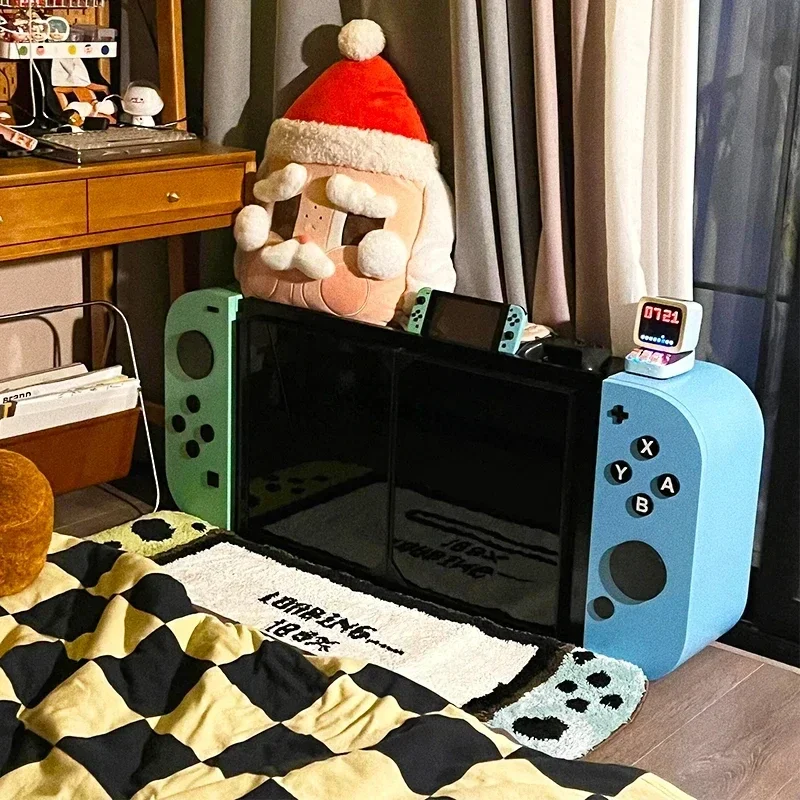 

Recommended TV Cabinet E-sports Room Creative Background Wall Storage Storage Game Cabinet