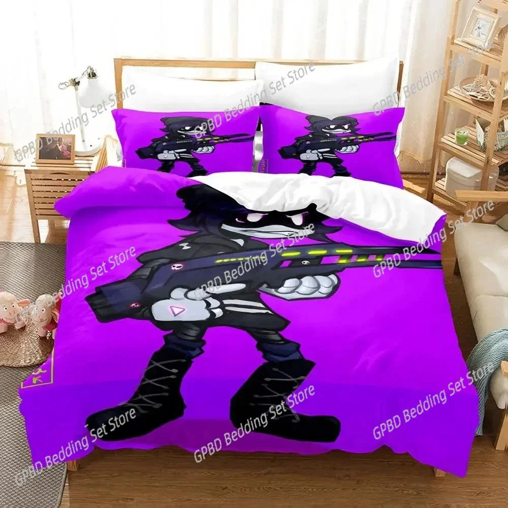 

Anime Murder Drones Bedding Set Boys Girls Twin Queen Size Duvet Cover Pillowcase Bed Boys Adult Fashion Home Textileextile