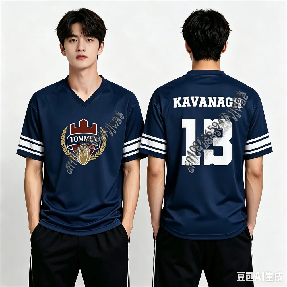 Boys Of Tommen Series Rugby Jersey Biggs 10 Kavanagh13 Gibson 07 Feely 12 T-Shirt Fan Of Novels Tee Summer Men Women T-Shirts