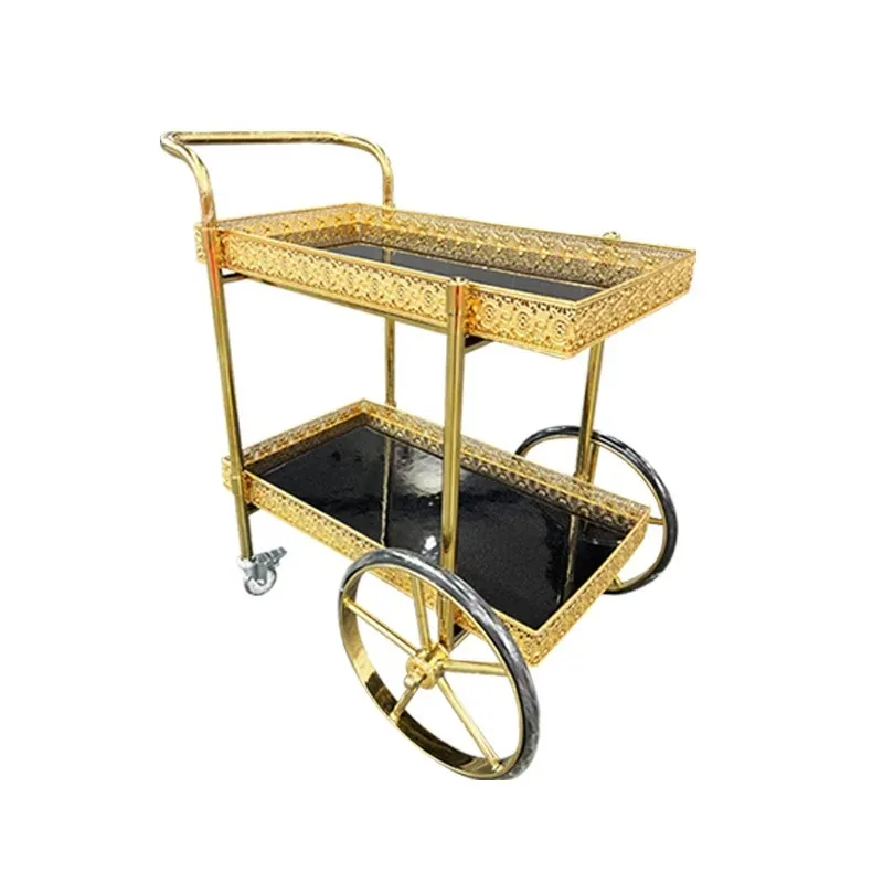 Cart Service Modern High Quality European for Home for Living Room Sturdy Construction