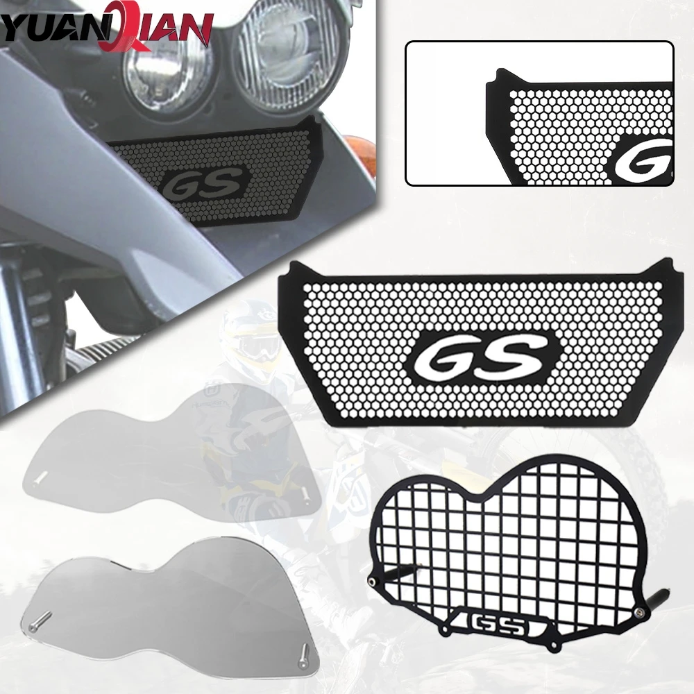 

Motorcycle Accessories For BMW R1150GS & ADVENTURE 1999-2004 R 1150 GS 1150GS ADV Headlamp Headlight Guard Protector Grill Cover