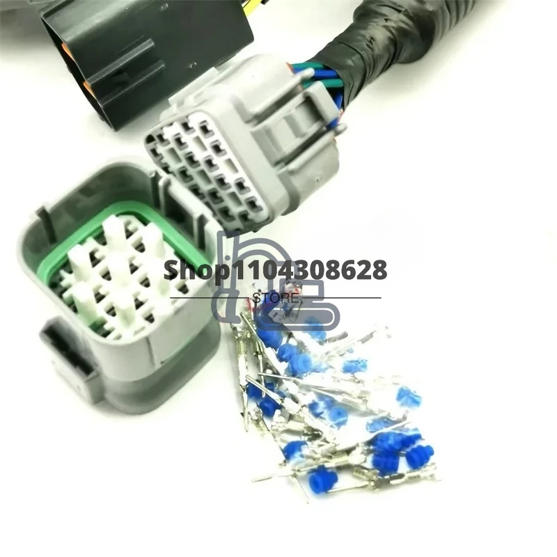 

20PIN Plug Engine Wire Harness Fit 6HK1 4HK1 ZX230-3,ZX330-3,JCB JS360